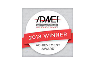 Association of Destination Management Professionals (ADMEI) Achievement Award 2018