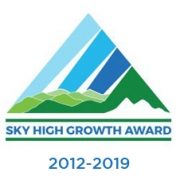 Asheville Chamber of Commerce Sky High Growth Award