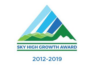 Asheville Chamber of Commerce Sky High Growth Award